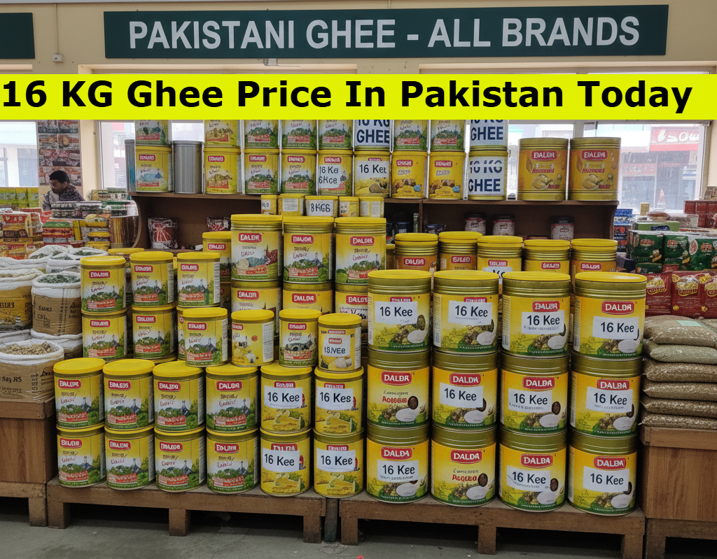 16 KG Ghee Price In Pakistan Today